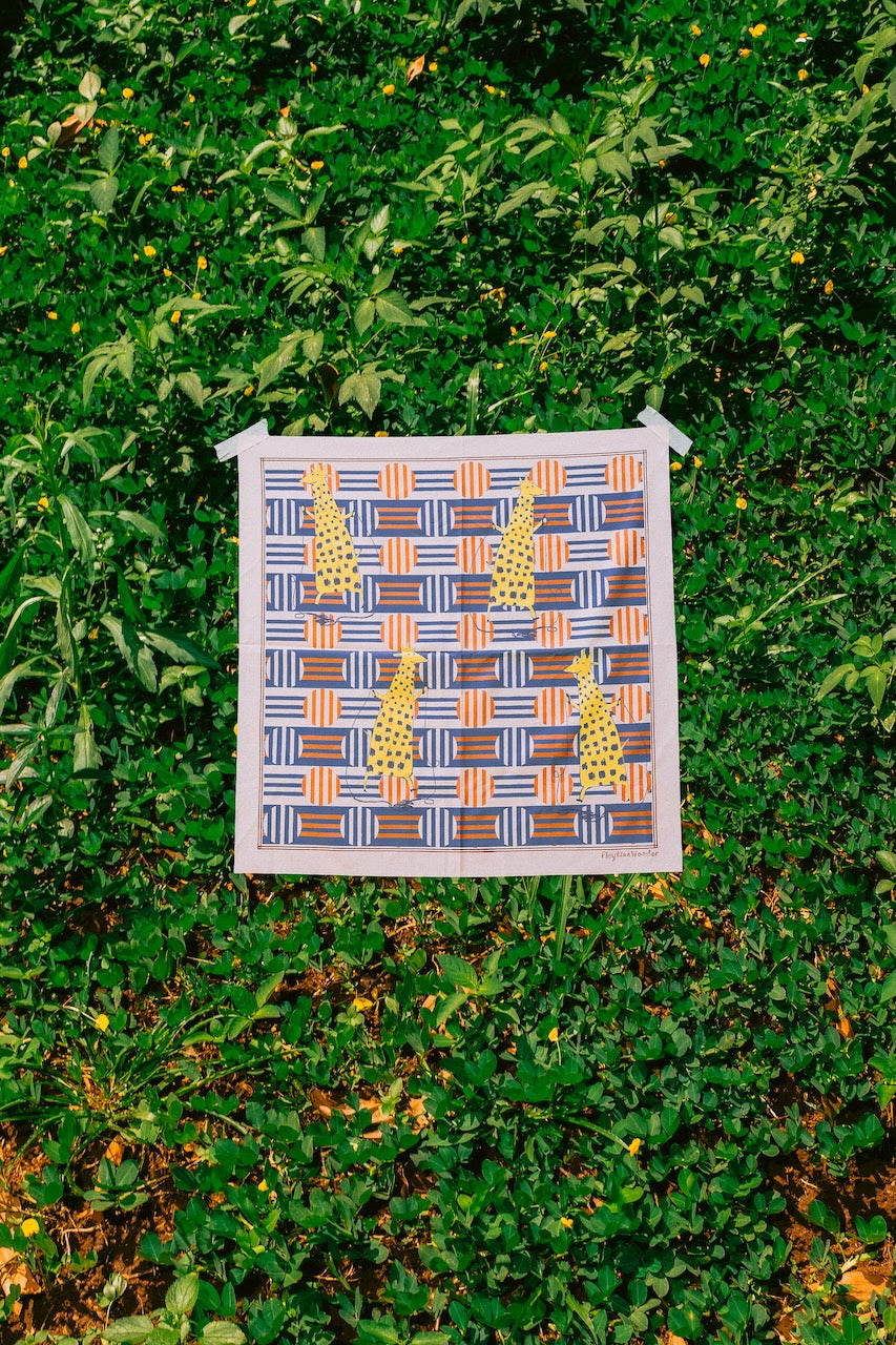 Geometric Pattern - Poppy Longbounce