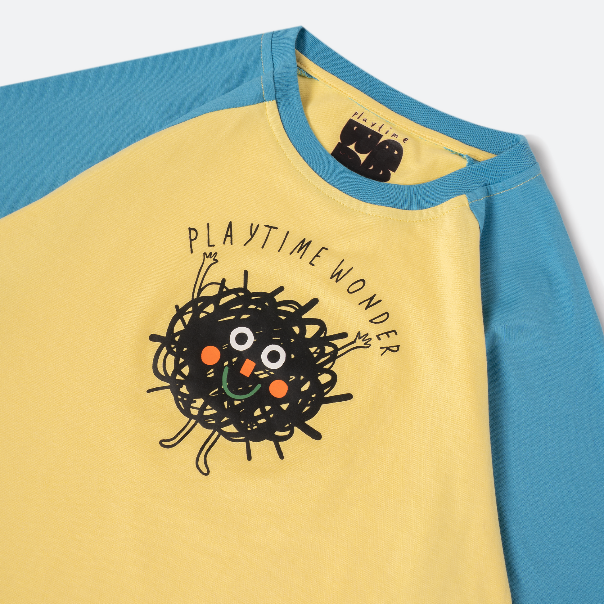 Sunny Play Raglan Turtle and Cream
