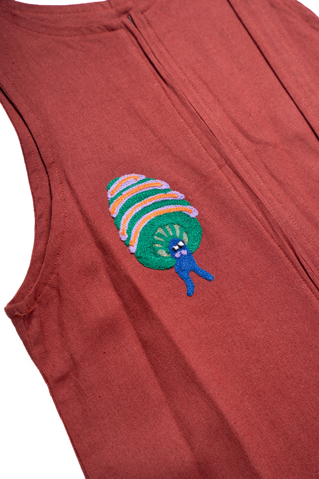 Playtime Wonder Little Sunny Overalls In Teracotta