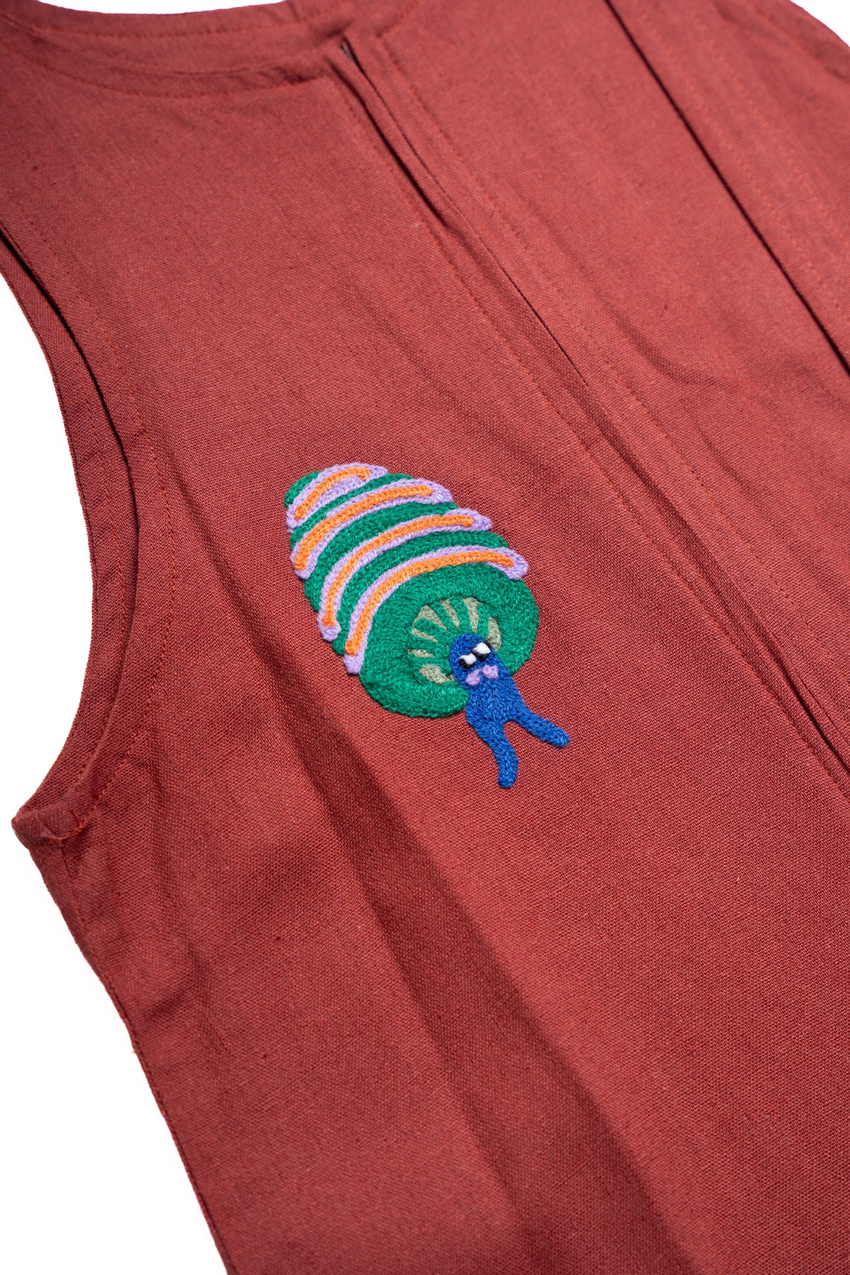 Playtime Wonder Little Sunny Overalls In Teracotta