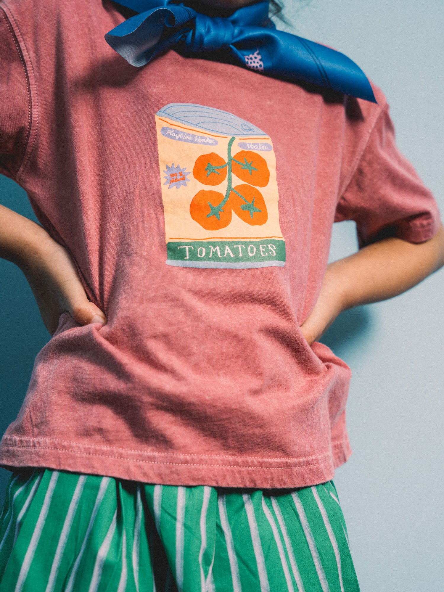 Playtime Wonder Canned Tom Shirt in Pink