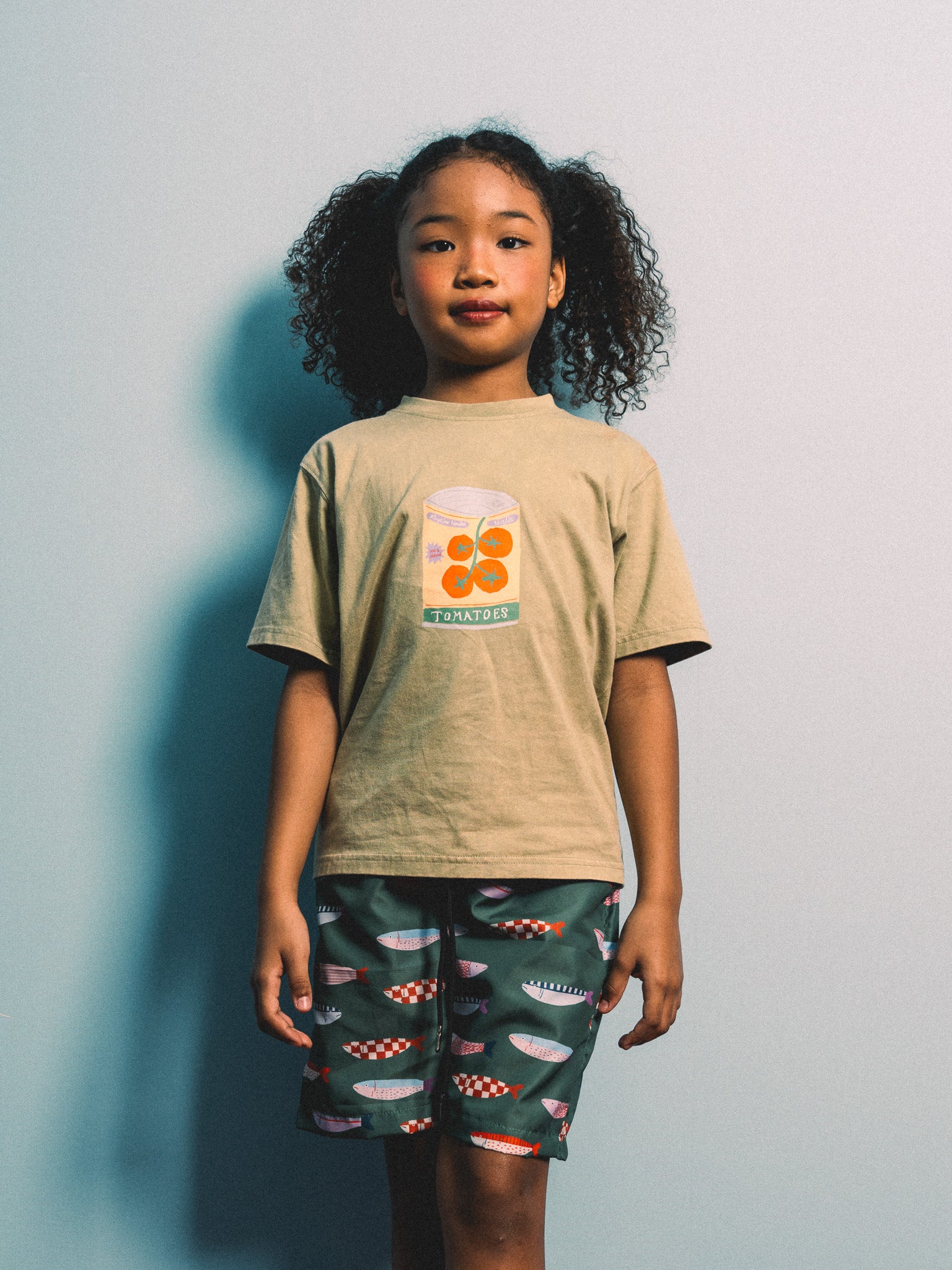 Playtime Wonder Canned Tom Shirt in Matcha