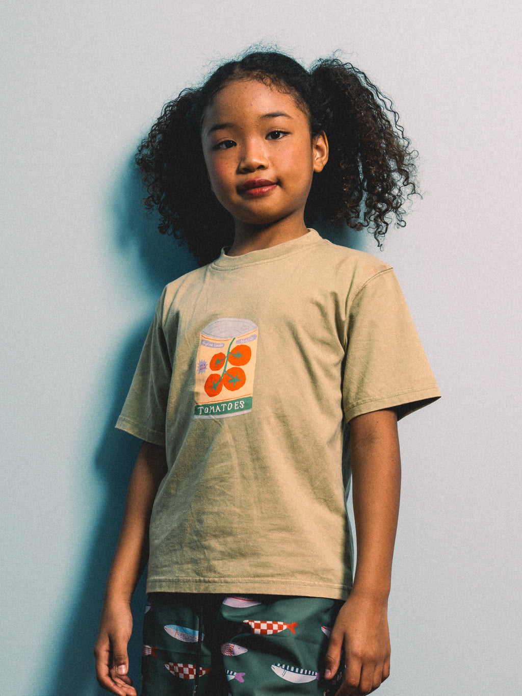 Playtime Wonder Canned Tom Shirt in Matcha