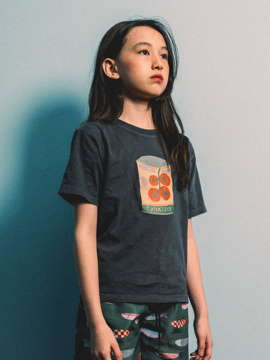 Playtime Wonder Canned Tom Shirt in Black