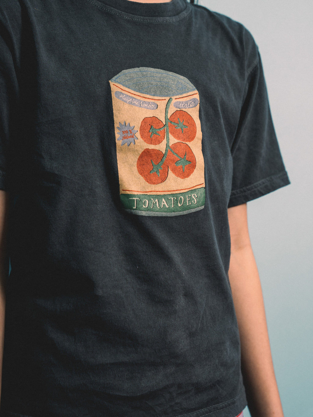 Playtime Wonder Canned Tom Shirt in Black