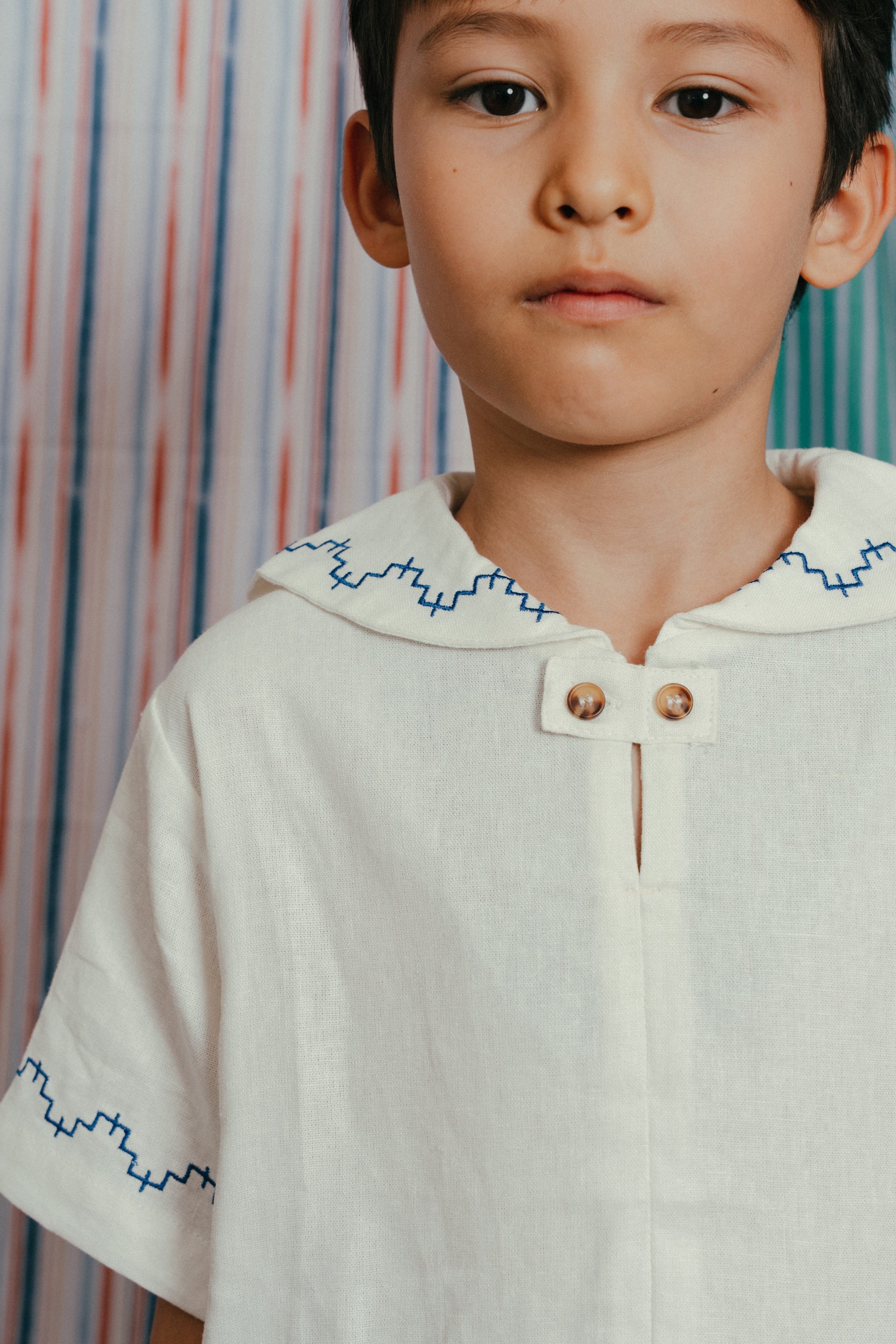 Mr. Nana Legs Sailor Top In White