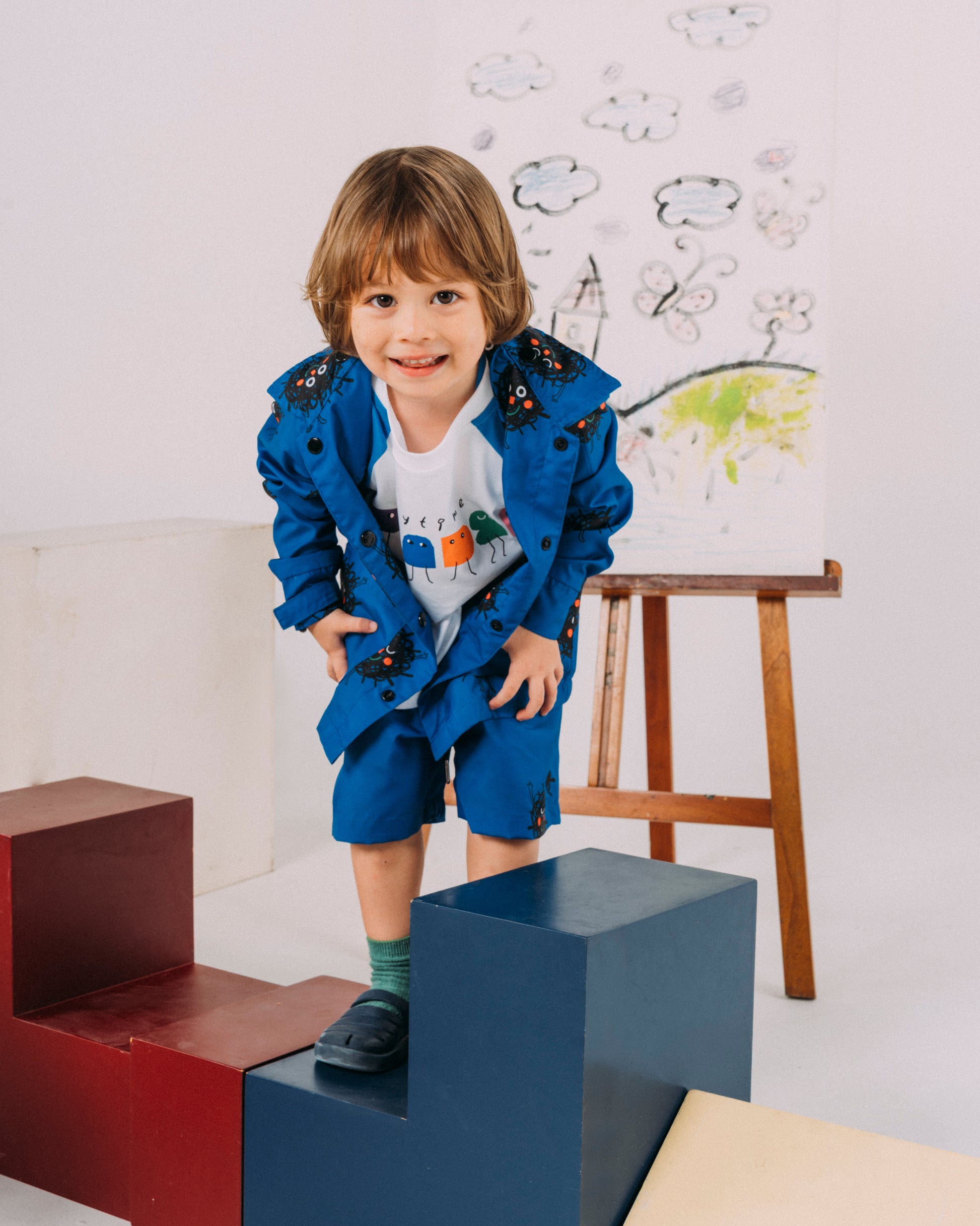 Floofwink Detachable Hooded Jacket Neptune