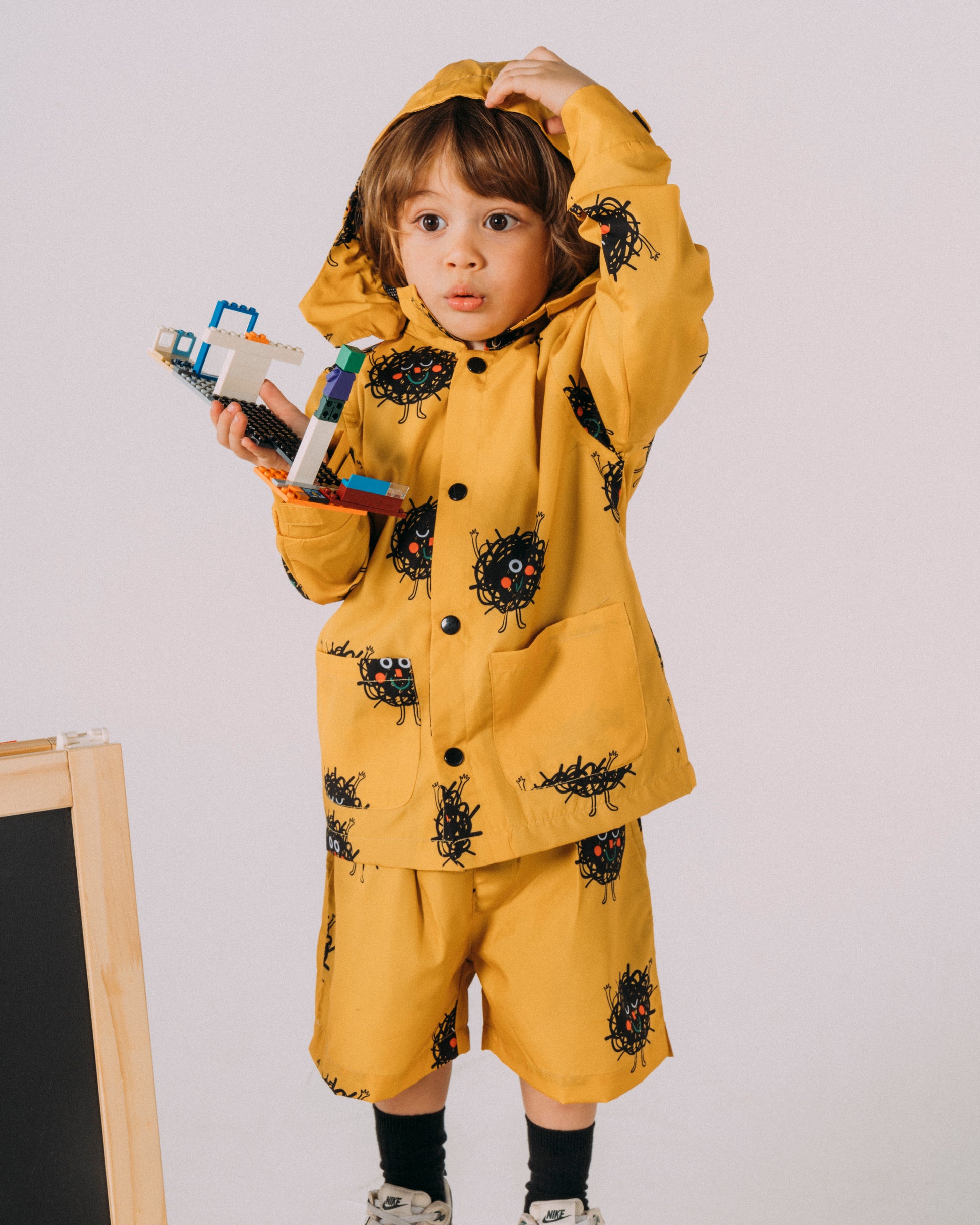 Floofwink Detachable Hooded Jacket Sunray