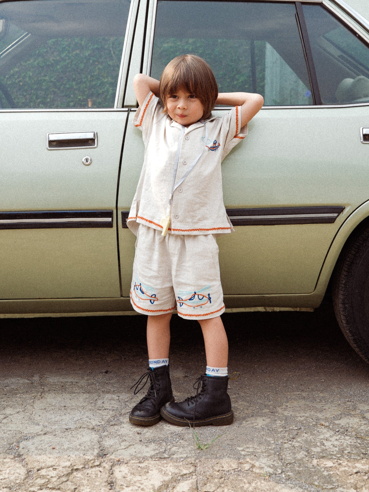 Playtime Wonder Heli Wop Wop Linen Set