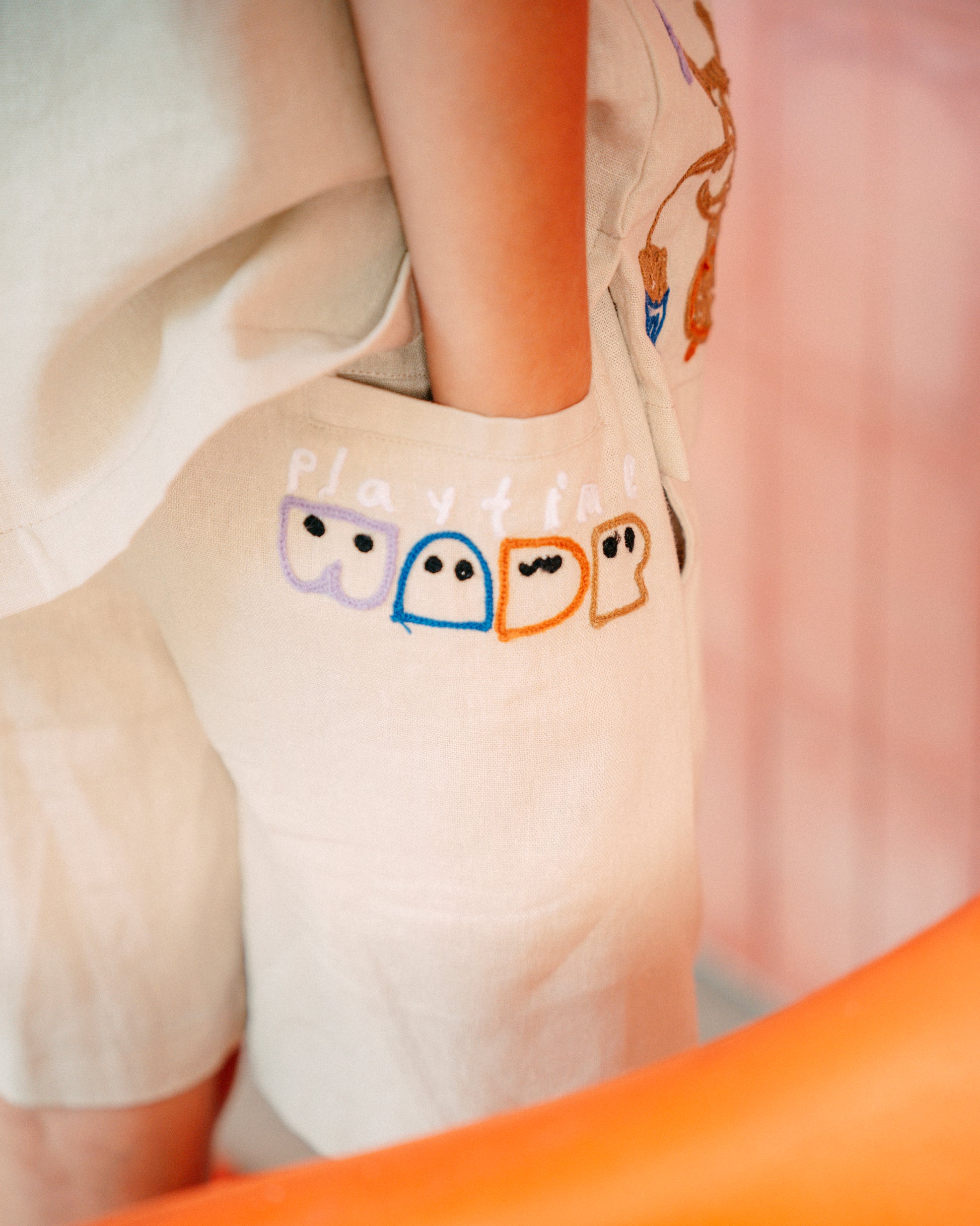 The Afternoon Fishing Set in Oatmeal