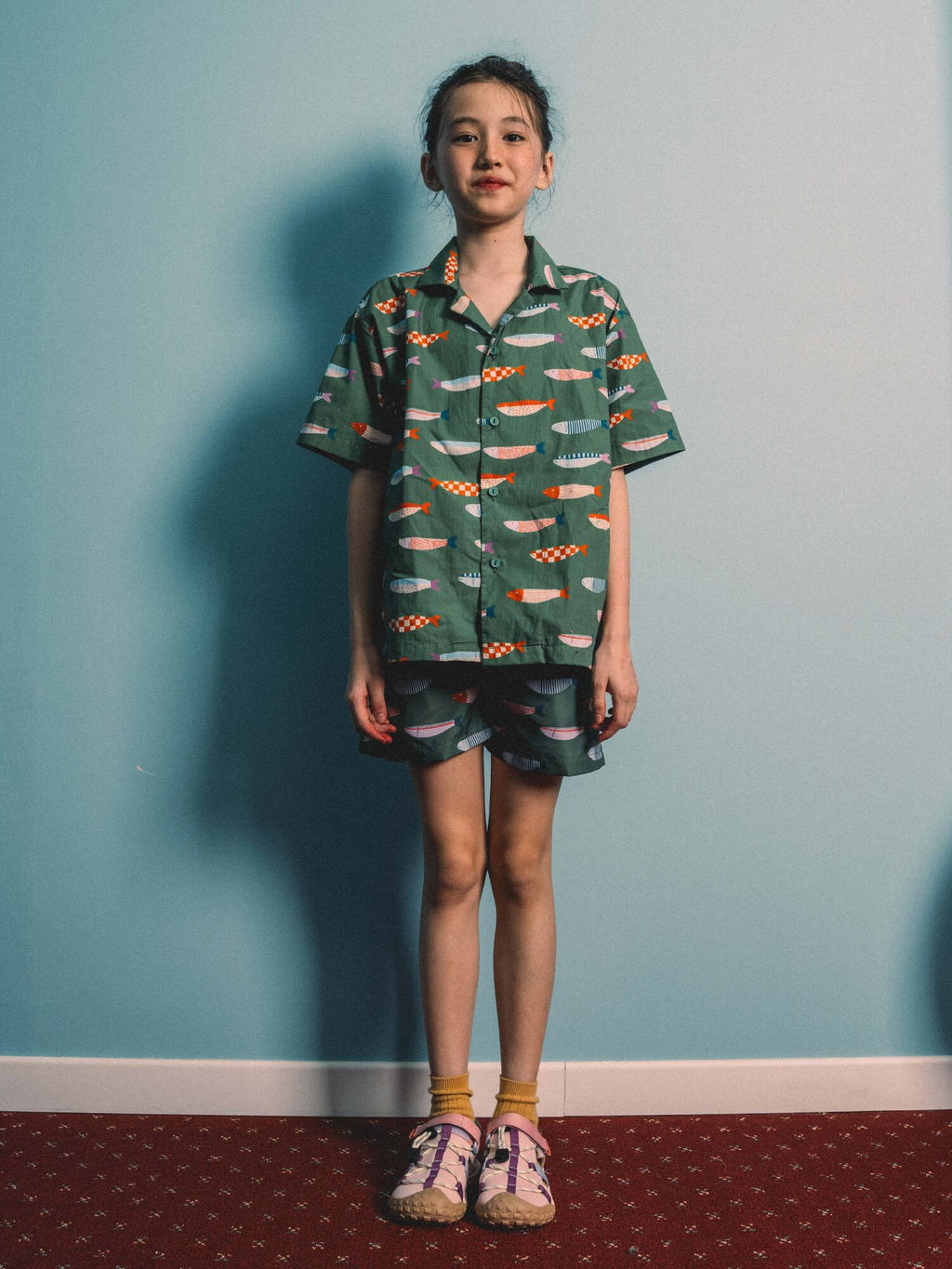 Playtime Wonder Shore-dine Shirt in Matcha