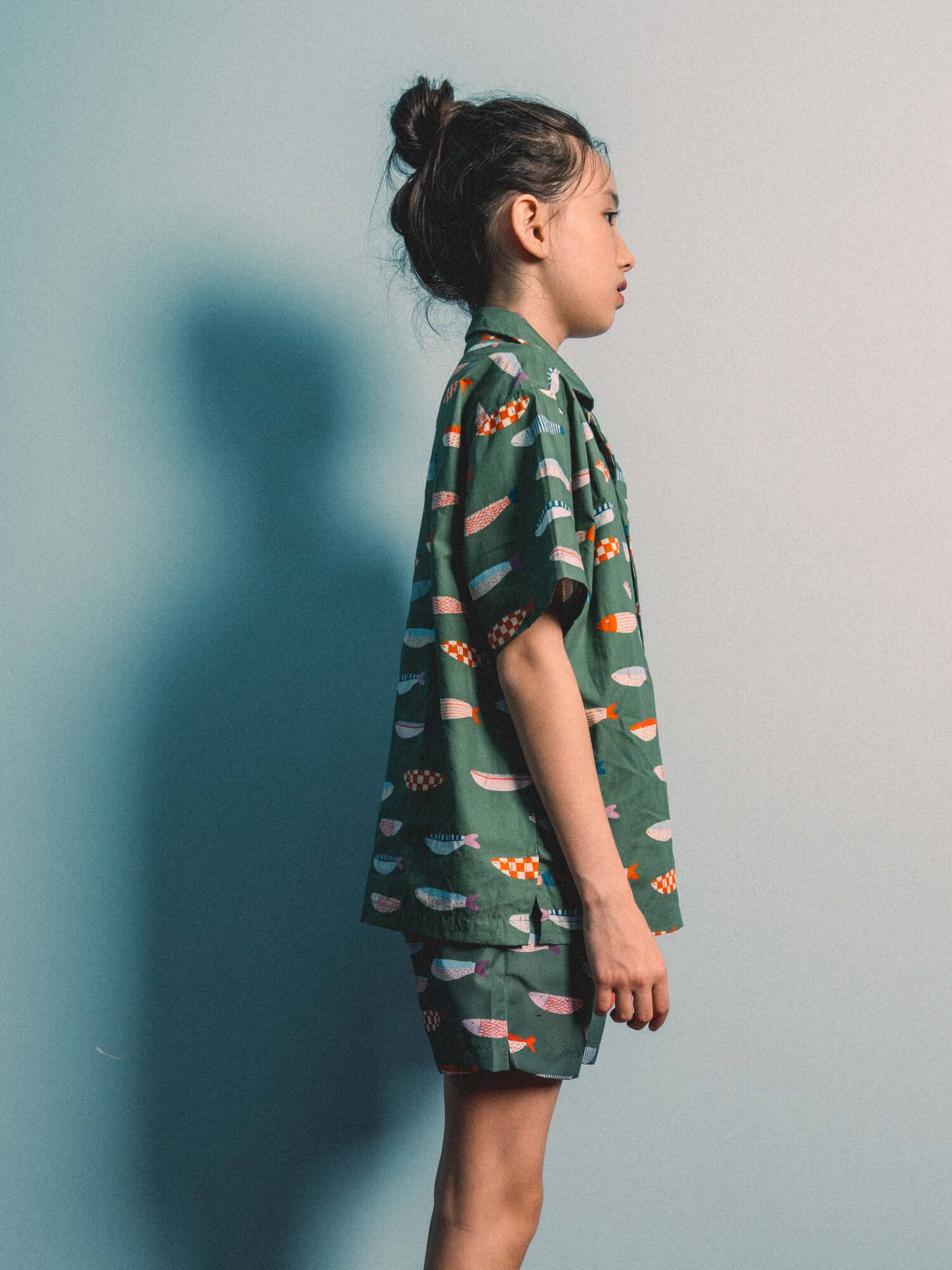 Playtime Wonder Shore-dine Shirt in Matcha