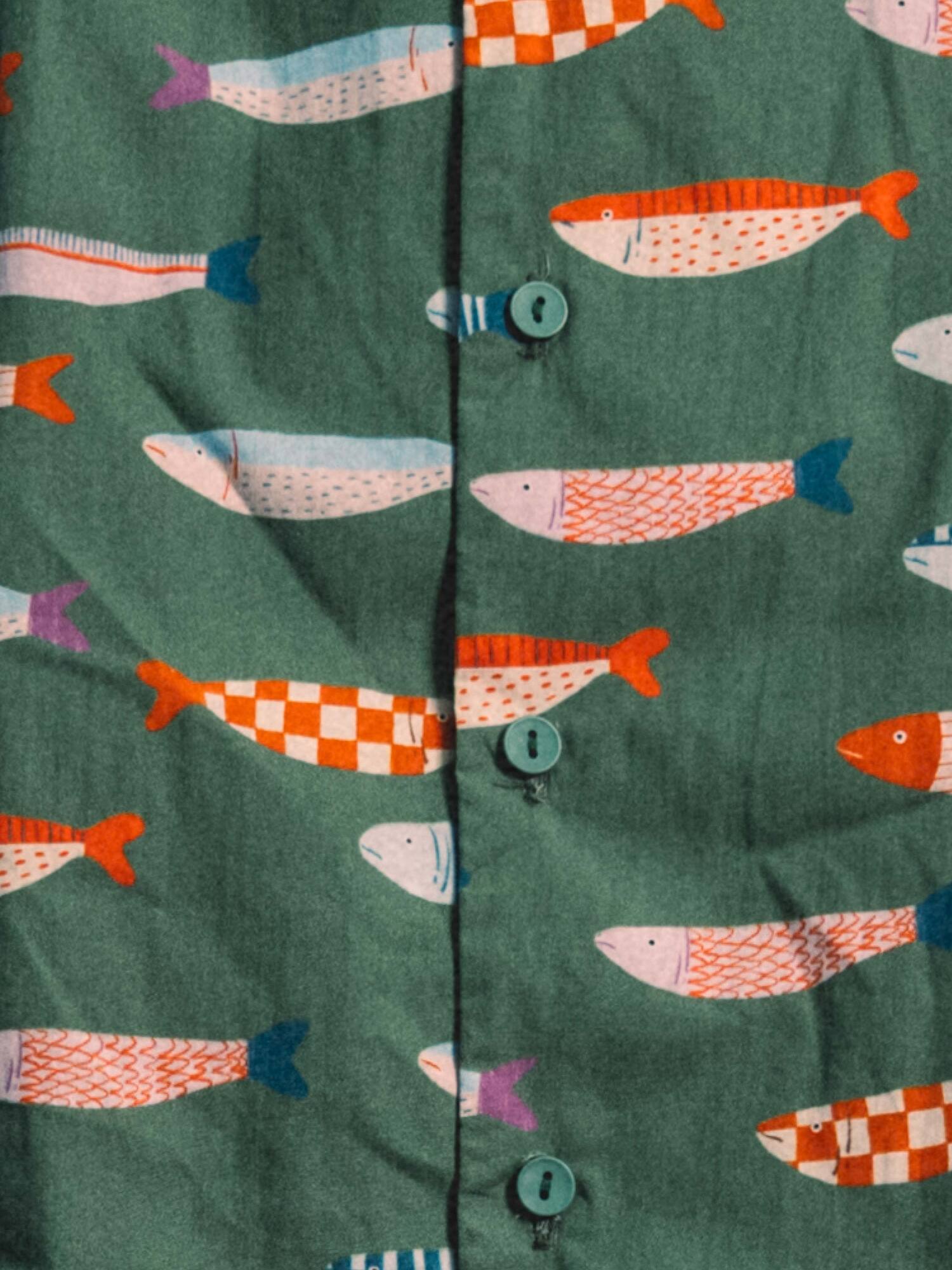 Playtime Wonder Shore-dine Shirt in Matcha