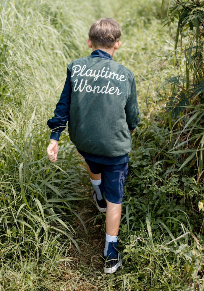 The Little One Shorts in Navy