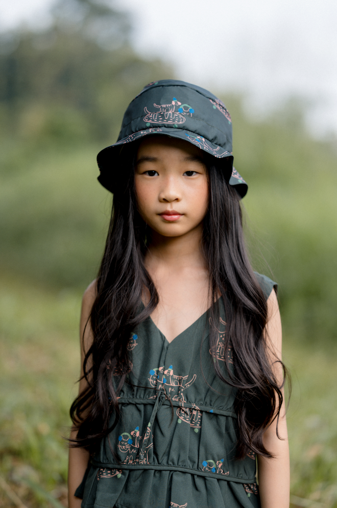 Doodleville Set for Girls in Green