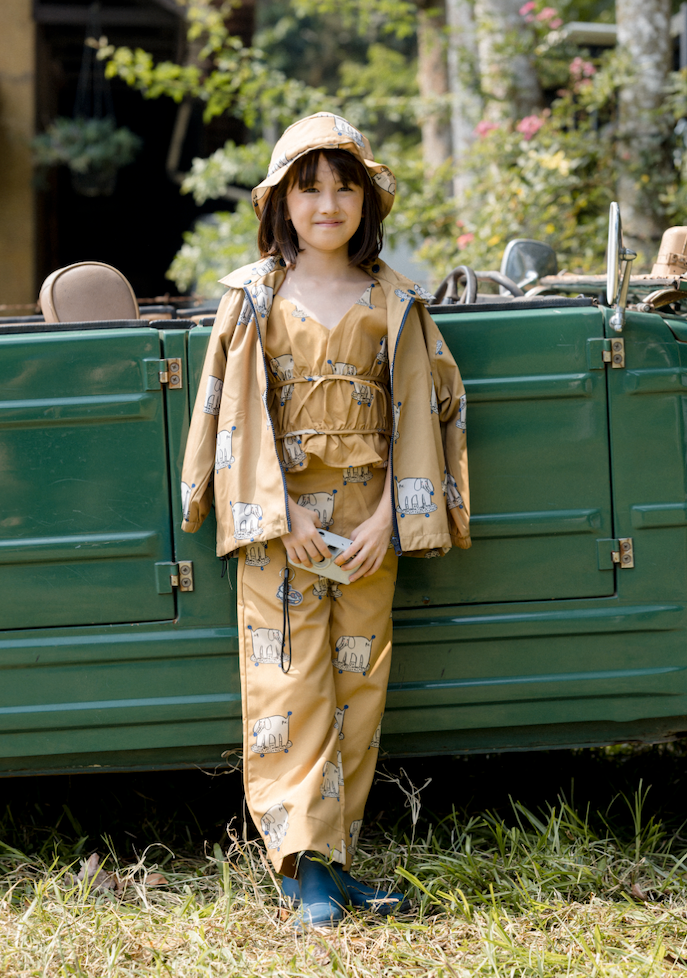 Doodleville Set for Girls in Mustard