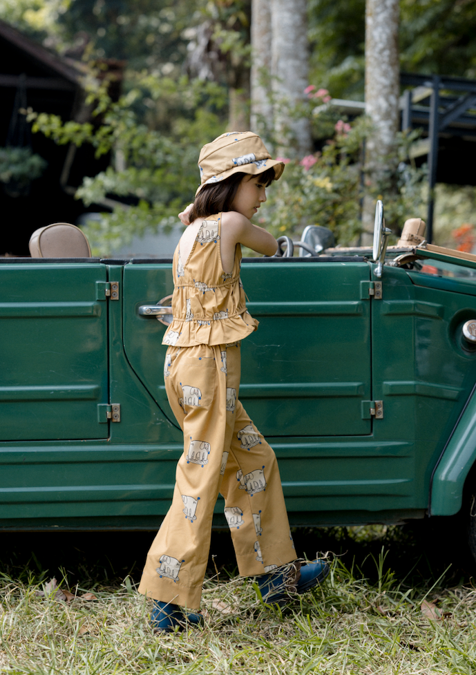 Doodleville Set for Girls in Mustard