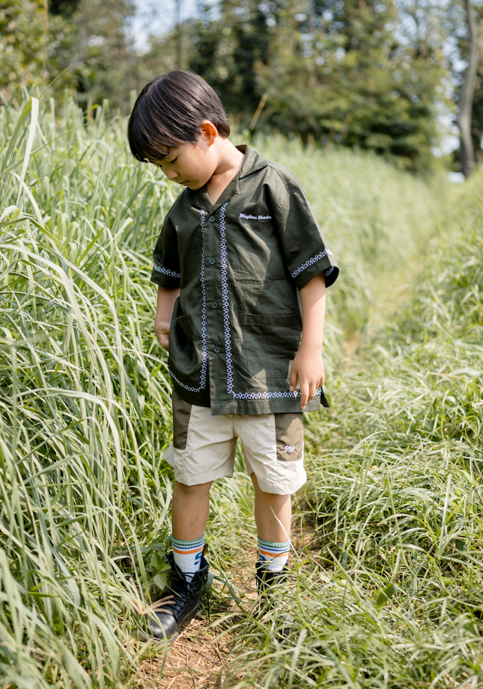 Dewey Little Pants in Khaki