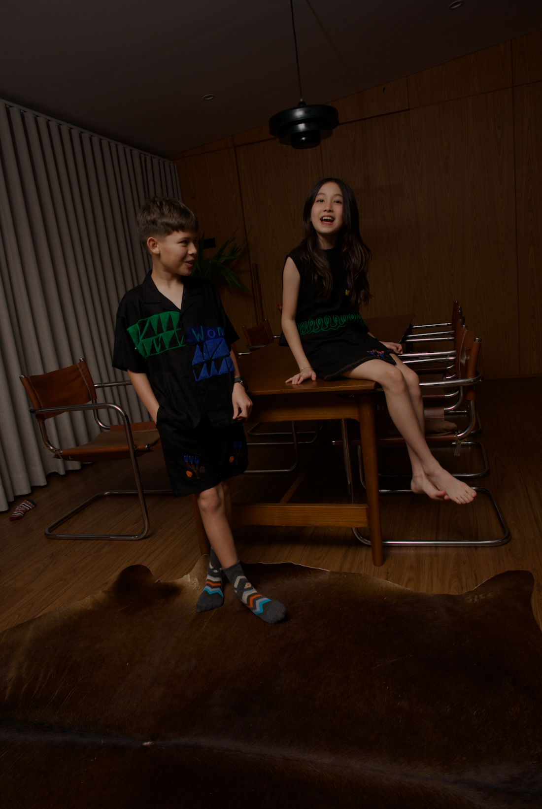 The Bee Mischief Set in Midnight