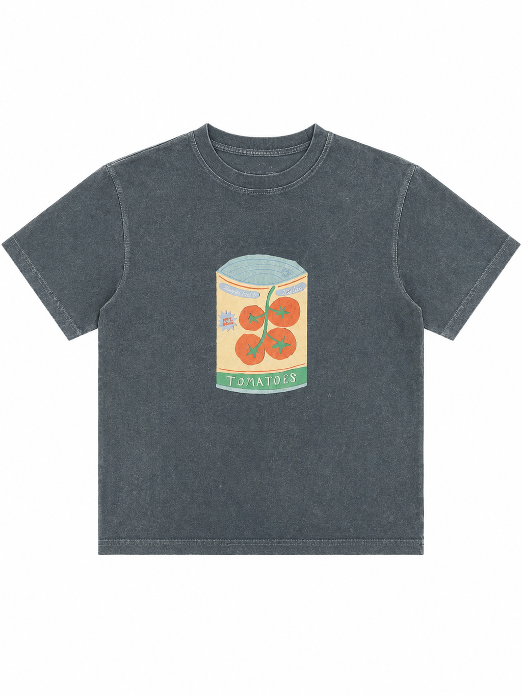 Playtime Wonder Canned Tom Shirt in Black